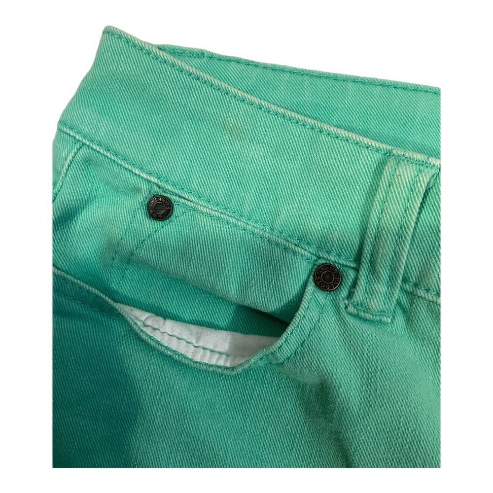 Talbots Women’s Size 10P Green Pedal Pusher Simply Flattering 5 Pockets Jeans - Picture 7 of 11